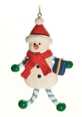Новогоднее подвесное украшение "Снеговик" 15476 см Изготовитель: Китай Артикул: 15476 инфо 2520q.